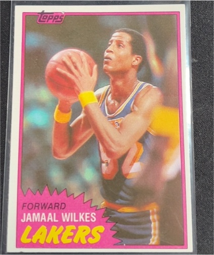 1981-82 Topps #23 Jamaal Wilkes — front