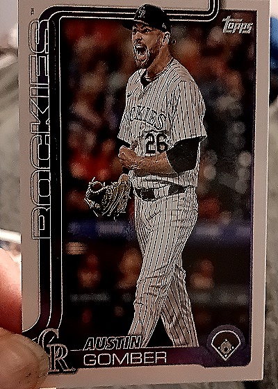 2025 Topps #640 Austin Gomber — front