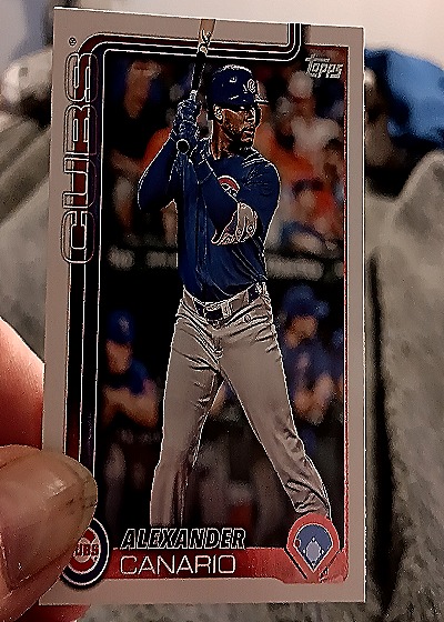 2025 Topps #655 Alexander Canario — front
