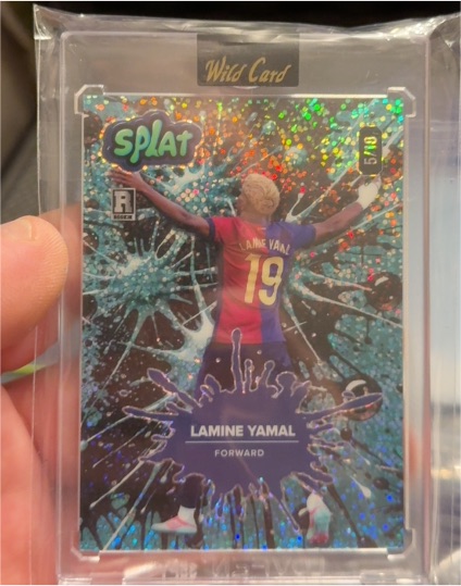 2024 Wild Card Splat #SPLAT Lamine Yamal — front