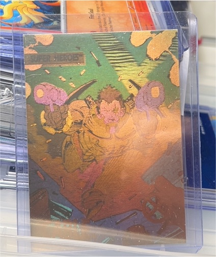1992 Impel X-Men #XH-2 Cable Hologram — front