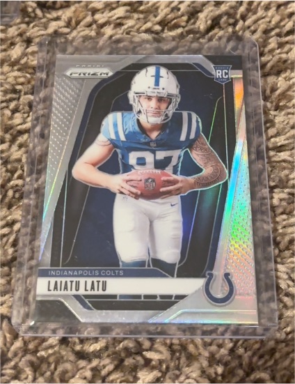 2024 Panini Prizm #25 Laiatu Latu — front