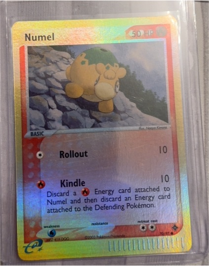 2003 EX Dragon #70 Numel — front