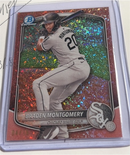 2025 Bowman Chrome Prospects #BCP-132 Braden Montgomery — front