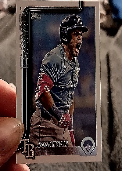 2025 Topps Series 1 #678 Jonathan Aranda — front