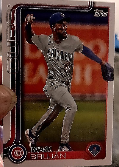 2025 Topps Series 2 #390 Vidal Brujan — front