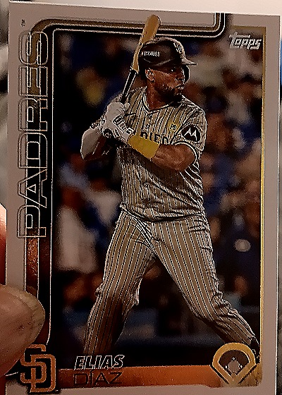 2025 Topps #501 Elias Diaz — front