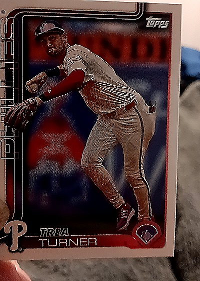 2025 Topps #450 Trea Turner — front