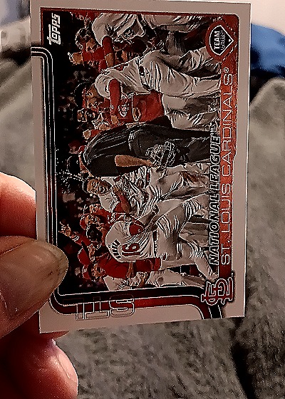 2024 Topps #461 St. Louis Cardinals Team Card — front