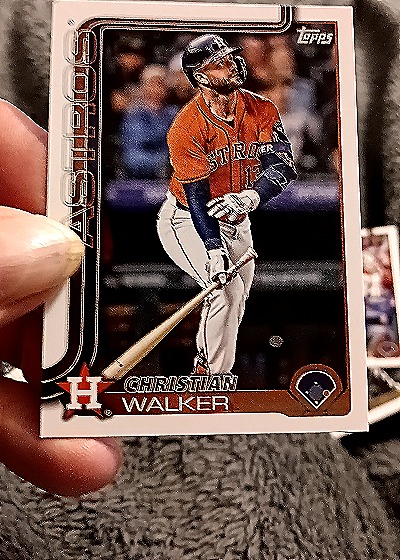 2025 Topps Series 1 #609 Christian Walker — front