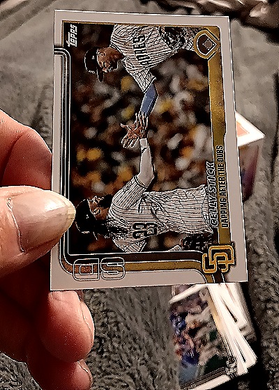 2025 Topps Series 2 #389 Celly Stick San Diego Padres — front