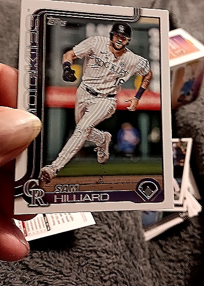 2025 Topps #627 Sam Hilliard — front