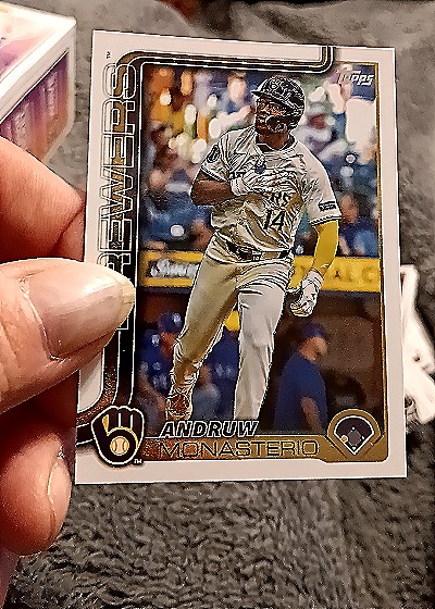 2025 Topps Series 2 #581 Andruw Monasterio — front