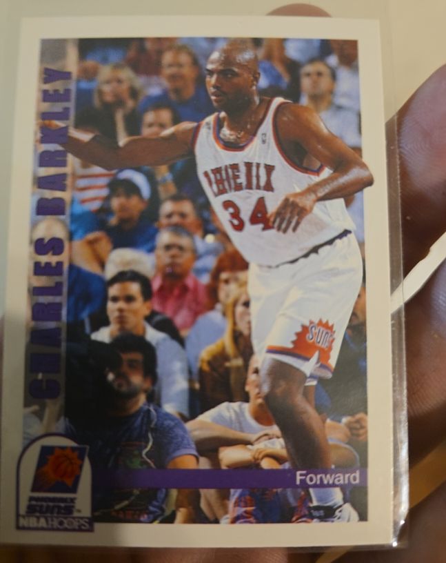 1992-93 NBA Hoops #451 Charles Barkley — front