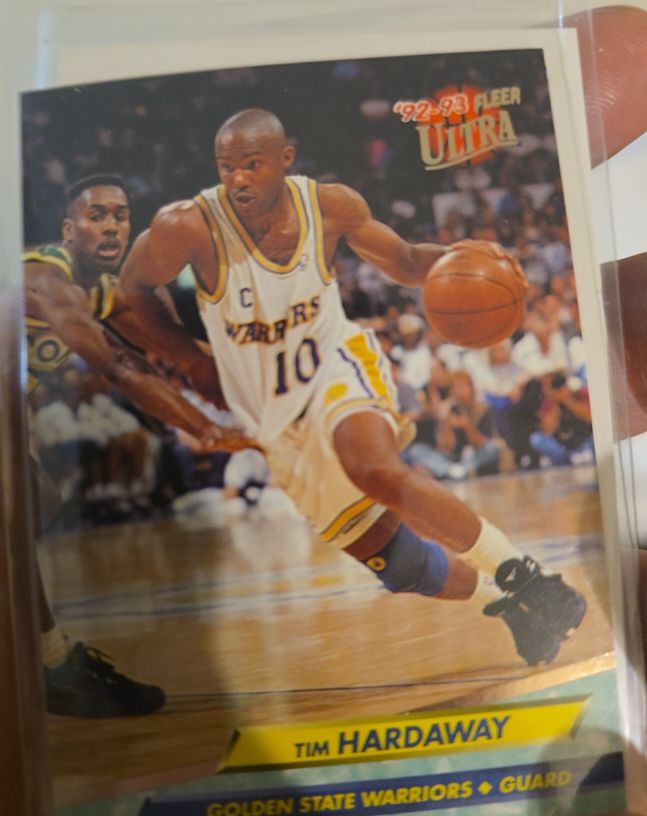 1992-93 Fleer Ultra #64 Tim Hardaway — front