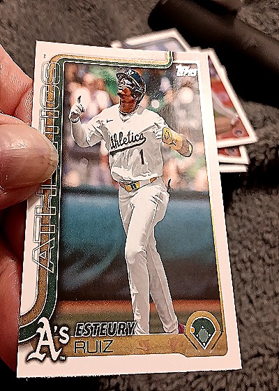 2025 Topps #453 Esteury Ruiz — front