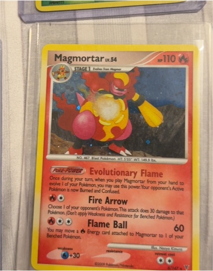 2009 Pokémon Platinum Supreme Victors #6 Magmortar — front