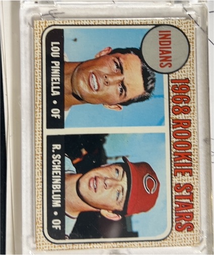 1968 Topps #16 Lou Piniella — front