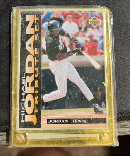 1995 Upper Deck Michael Jordan Tribute #JT3 — front