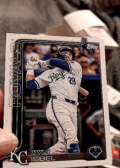 2025 Topps #240 Kyle Isbel — front