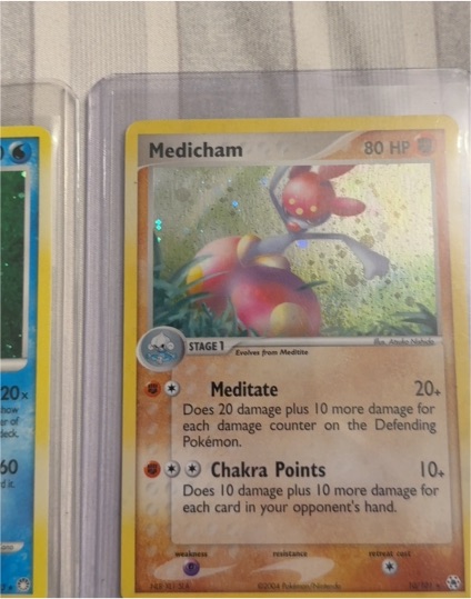 2004 Pokémon EX Hidden Legends #10 Medicham — front