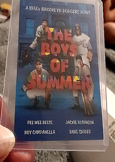 2021 Topps Archives Movie Poster #MPC-6 The Boys of Summer Brooklyn Dodgers — front