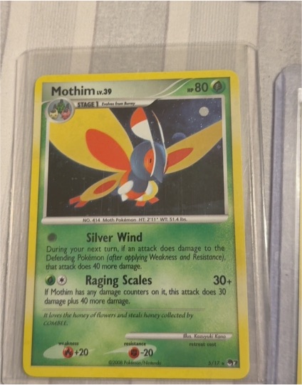 2008 Pokémon POP Series 7 #5 Mothim — front