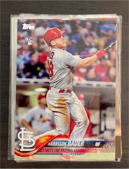 2018 Topps #21 Harrison Bader — front