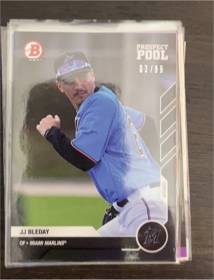 2020 Bowman Next Prospect Pool #PP-7 JJ Bleday — front