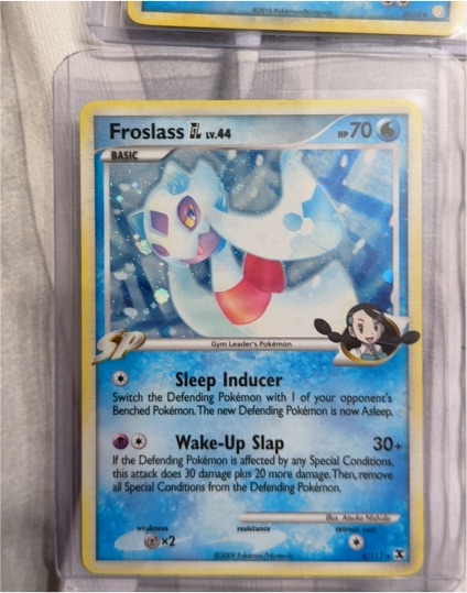 2009 Pokémon Rising Rivals #6 Froslass GL — front