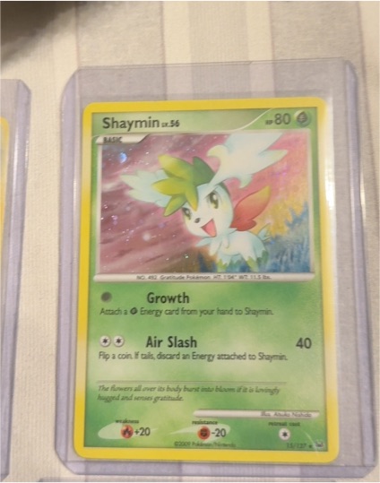 2009 Pokémon Platinum #15 Shaymin — front