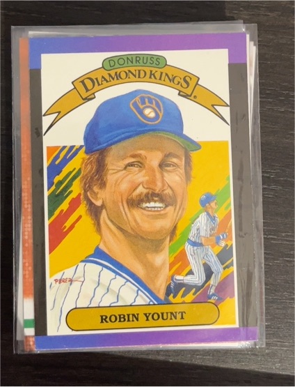 1989 Donruss Diamond Kings #5 Robin Yount — front
