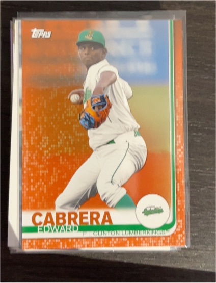 2019 Topps Pro Debut #65 Edward Cabrera — front
