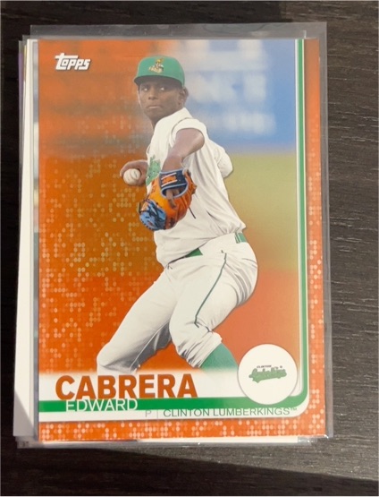 2019 Topps Pro Debut Edward Cabrera — front