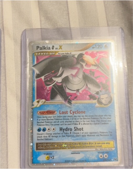 2009 Pokémon Platinum #125 Palkia G LV.X — front