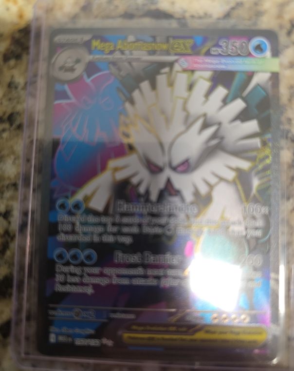 Pokemon TCG Mega Evolutions Mega Abomasnow EX 157/132 — front