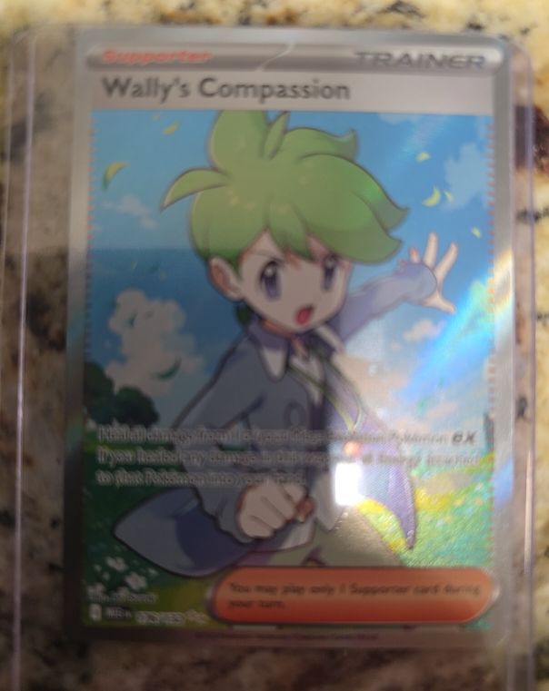 2025 Pokémon TCG Mega Evolution #176 Wally's Compassion — front