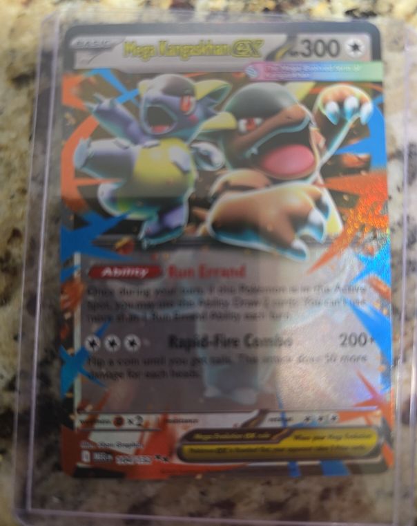 2025 Pokémon Mega Kangaskhan EX #104 — front
