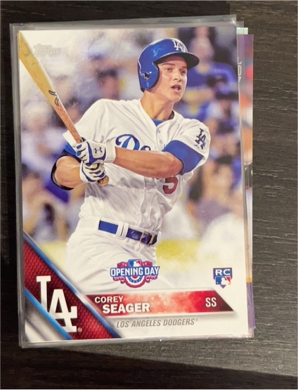 2016 Topps Opening Day #OD-48 Corey Seager — front