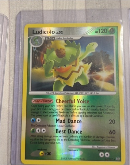 2009 Pokemon Platinum #34 Ludicolo — front