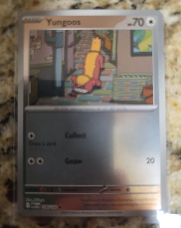 2016 Pokémon ME01 #109 Yungoos Mega Evolution Reverse Holo — front