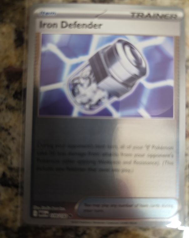 2025 Pokémon Mega Evolution #118 Iron Defender — front