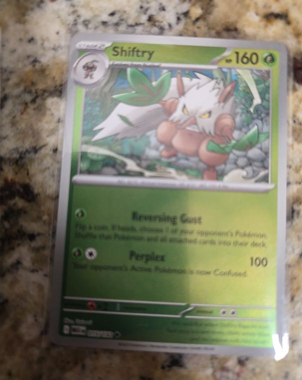 2020 Pokémon ME01: Mega Evolution #015 Shiftry — front