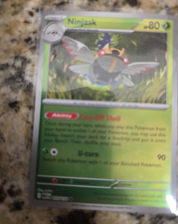2023 Pokémon ME01 #017 Ninjask — front