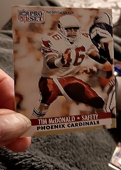 1991 Pro Set #66 Tim McDonald — front