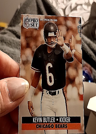 1991 Pro Set #100 Kevin Butler — front
