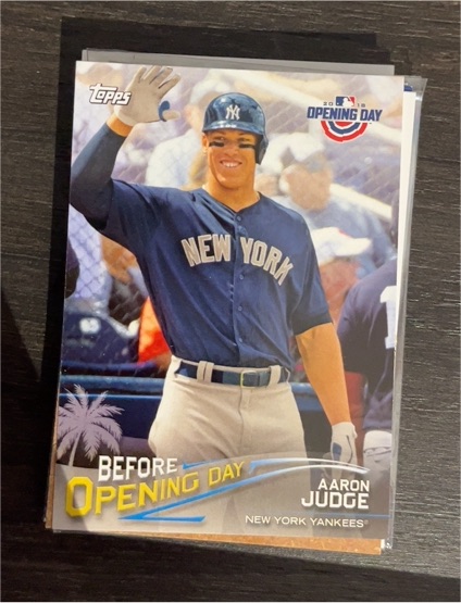 2018 Topps Opening Day #BOD-AJ Aaron Judge — front