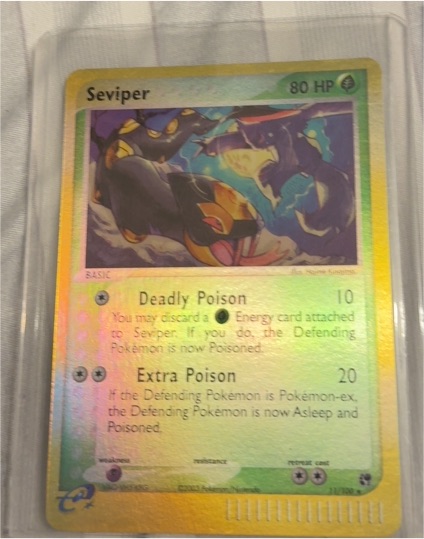 1999 Pokémon #24 Seviper — front