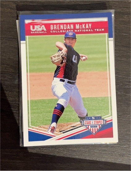 2018 Panini Stars & Stripes #71 Brendan McKay — front
