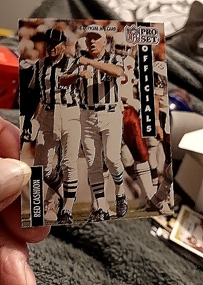 1991 Pro Set #358 Red Cashion — front